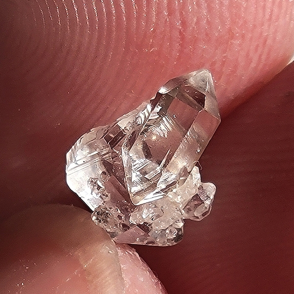 1.90ctw Herkimer Diamond Crystal Cluster Natural Mini Specimen AAAA QUALITY - Picture 1 of 8